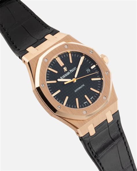 audemars piguet con vetro sotto prezzo|Vendesi Audemars Piguet Royal Oak 41mm 15400OR Rose Gold .